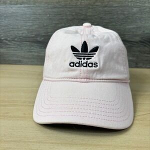 Adidas‎ Hat Cap Strap Back Women Pink Trefoil Adjustable